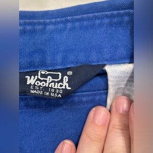 Woolrich Vintage 100% Cotton Button Down Shirt